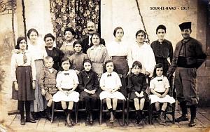 SOUK-EL-HAAD - FAMILLE - 1917